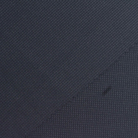 Nylon Stretch Waffle Knit Fabric, 230 gsm, 155 cm — Navy