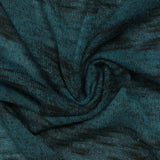 Teal Marl Jersey Knit, Viscose-Poly — photo 3