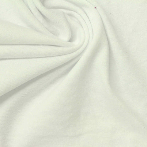 Brushed Cotton Polyester French Terry Fabric, 240 gsm, 145 cm — Beige
