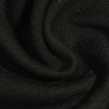 100% Polyester Knit Fabric, 450 gsm, 160 cm — Black — photo 3