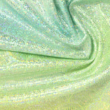 Green Iridescent-Dot Jersey Knit, Poly-Spandex — photo 3
