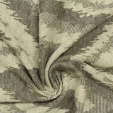 Jacquard Viscose Polyester Stretch Knit Fabric, 310 gsm — Khaki — photo 3
