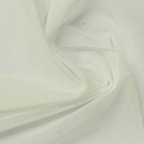 Nylon Stretch Mesh Fabric, 67 gsm, 165 cm — Beige