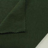 Dark Green Marl Jersey Knit, Cotton-Poly — photo 3
