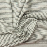 Grey Stripe Jersey Knit, Viscose — photo 3