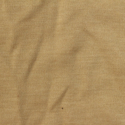 Cotton Polyester Stretch Rib Knit Fabric, 240 gsm, 165 cm — Khaki