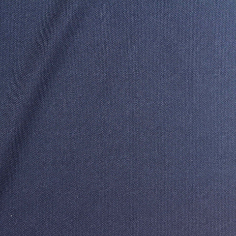 100% Polyester Jersey Knit Fabric, 120 gsm, 155 cm — Navy