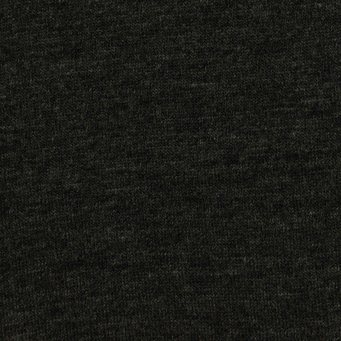 Dark Grey Marl Jersey Knit, Viscose, 180 gsm, 160 cm