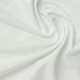 100% Polyester Jersey Knit Fabric, 170 gsm, 170 cm — White — photo 3