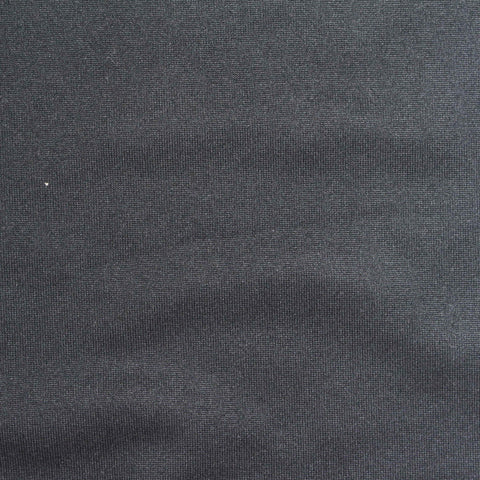 Brushed Polyester Stretch Milk Silk Knit Fabric, 170 gsm, 160 cm — Navy, ref EF-268781