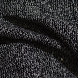 Black Marl Chunky Knit, Polyester — photo 3