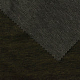 Dark Olive Marl Scuba Knit, Poly-Cotton — photo 3