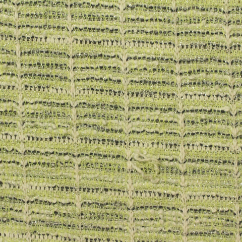 Jacquard Polyester Viscose Bouclé Fabric, 300 gsm, 160 cm — Green