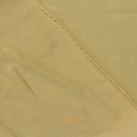 100% Cotton Jersey Knit Fabric, 175 gsm, 170 cm — Yellow