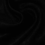 100% Polyester Knit Fabric, 215 gsm, 155 cm — Black — photo 3