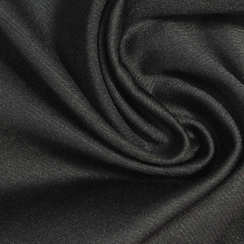 Dark Grey Marl Ponte Knit, Nylon-Cotton