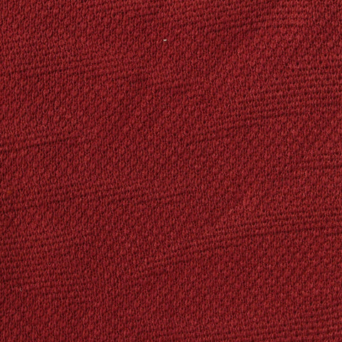 Jacquard Polyester Viscose Stretch Pointelle Knit Fabric, 370 gsm — Red