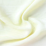 White Horizontal-Band Chiffon, Polyester — photo 3