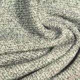 Dark Grey Marl Chunky Knit, Poly-Viscose — photo 3