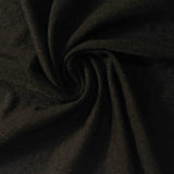 Jacquard Viscose Nylon Knit Fabric, 230 gsm, 155 cm — Black — photo 3