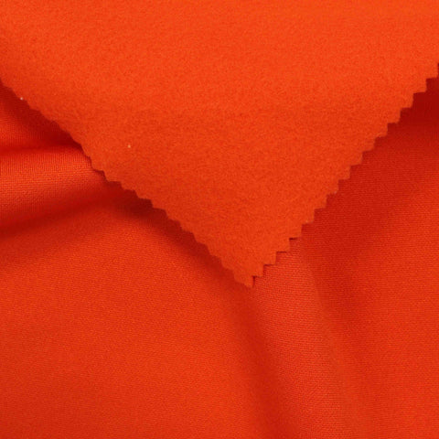 Polyester Stretch Jersey Knit Fabric, 200 gsm, 147 cm — Orange