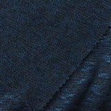 Dark Blue Marl Chunky Knit, Viscose-Poly — photo 3