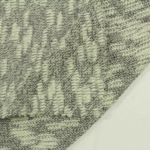 Dark Grey Fine-Marl Chunky Knit, Cotton-Poly