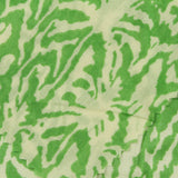 Green Abstract Voile, Cotton — photo 3