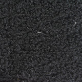 100% Polyester Sherpa Fleece Fabric, 320 gsm, 160 cm — Black — photo 3