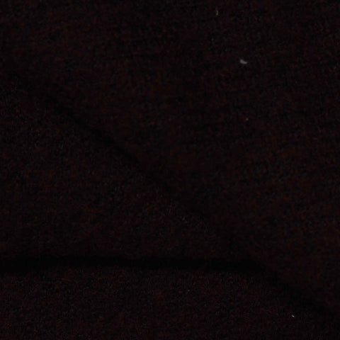Brushed Polyester Knit Fabric, 393 gsm — Brown