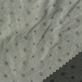 Jacquard Polyester Stretch Knit Fabric, 160 gsm, 175 cm — Green — photo 3