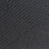 Polyester Viscose Stretch Rib Knit Fabric, 320 gsm, 134 cm — Black — photo 3