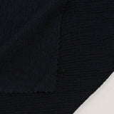Knit Fabric, 185 gsm, 130 cm — Black — photo 3