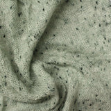 Green Flecks Jersey Knit, Poly-Acrylic — photo 3