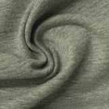 Heather Polyester Stretch Scuba Knit Fabric, 320 gsm, 170 cm — Black — photo 3