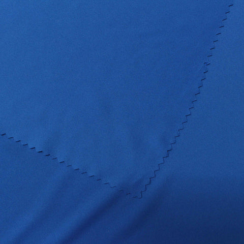 100% Polyester Interlock Knit Fabric, 110 gsm, 190 cm — Blue