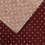 White Dots Poplin, Cotton — photo 3