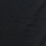 Acrylic Viscose Blend Stretch Jersey Knit Fabric, 196 gsm, 170 cm — Black — photo 3