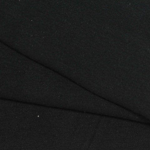 Velvet Fabric, 300 gsm, 185 cm — Black