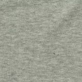 Light Grey Heathered-Marl Rib Knit, Poly-Viscose — photo 3
