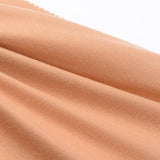 Brushed 100% Polyester Interlock Knit Fabric, 160 gsm, 174 cm — Orange — photo 3