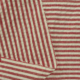 Polyester Cotton Seersucker Fabric, 120 gsm, 145 cm — Red — photo 3