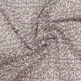 Lavender Geometric Chunky Knit, Poly-Viscose — photo 3