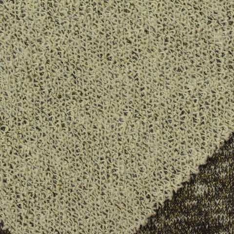 Dark Brown Marl French Terry