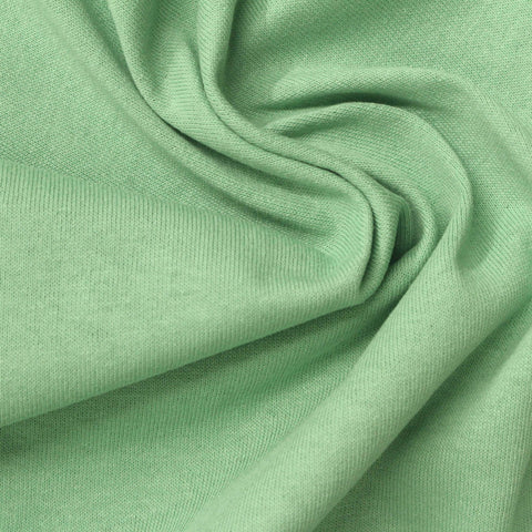 100% Cotton Jersey Knit Fabric, 171 gsm, 171 cm — Green