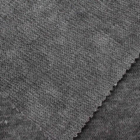 Heather Grey Marl Chunky Knit, Poly-Acrylic