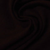 Cotton Polyester Stretch French Terry Fabric, 250 gsm, 180 cm — Brown — photo 3
