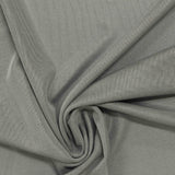 Polyester Stretch Rib Knit Fabric, 130 gsm, 156 cm — Grey — photo 3