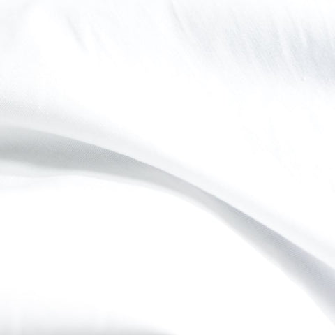 Cotton Stretch Poplin Fabric, 115 gsm, 147 cm — White