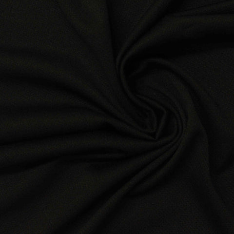 Jacquard 100% Polyester Mesh Fabric, 110 gsm, 160 cm — Black